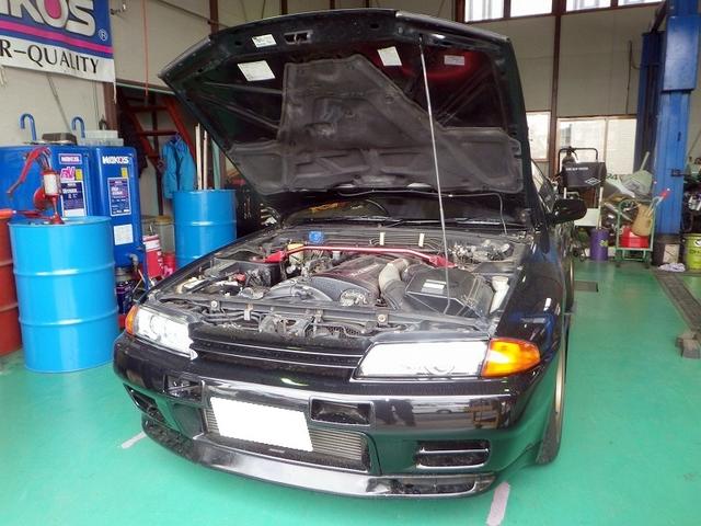 日産 スカイラインGT-R R32 エンジン不調修理 エアフロセンサー交換