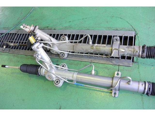 メルセデスベンツ　V350　W639　パワステオイル漏れ修理　リビルトラック交換　松戸市