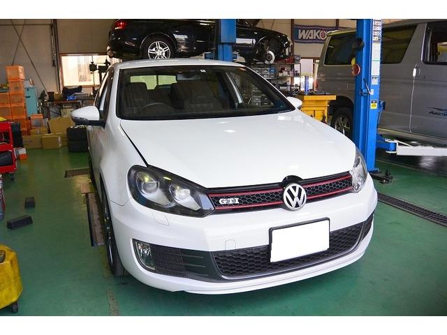 Vw ゴルフ Gti ヘッドライト割れ修理 中古ヘッドライト交換 松戸市 グーネットピット