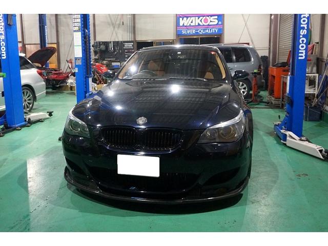 BMW　M5　E60　SMGクラッチ交換　球切れ警告灯点灯修理等　松戸市