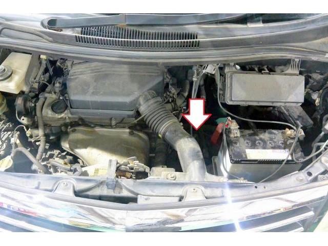 トヨタ　アルファード　エンジン始動不可修理　スターターモーター（リビルト）交換　松戸市