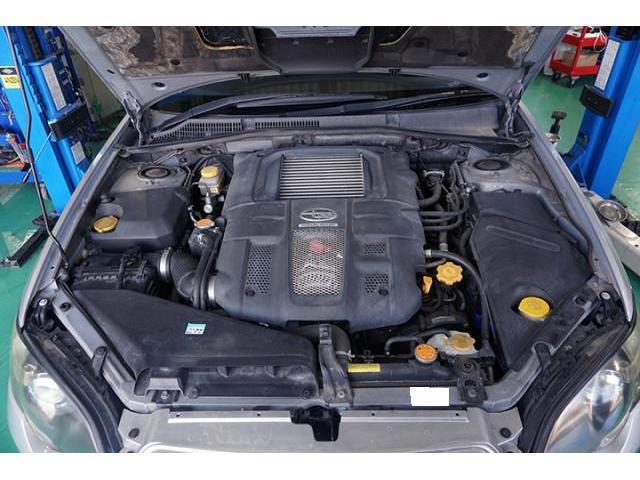 スバル レガシィ　オイル漏れ修理 タペットカバーパッキン・ステアリングラックリビルト交換