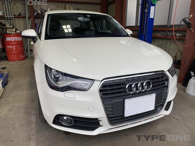 アウディA1　ドライブレコーダー持ち込み　取り付け