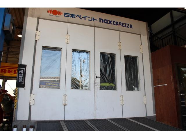 塗装ブース完備で塗装もお任せ下さい。