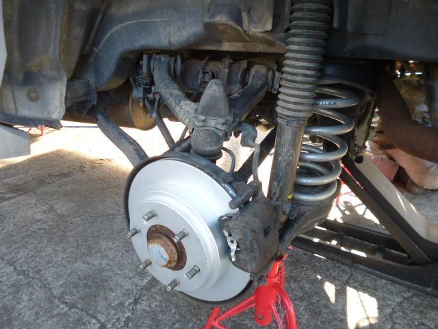 三菱　Ｖ９３Ｗ　パジェロ　持ち込み　ＦＲ　ブレーキパッド　ディスクローター　交換　神奈川　相模原市中央区！