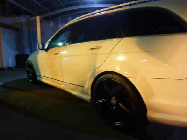 メルセデスベンツ　２０４２４８　Ｗ２０４　Ｃクラス　持ち込み　車高調　取り付け　東京　町田市！
