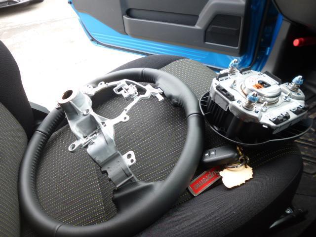 スズキ JB64W ジムニー 持ち込み ステアリング 交換 エア スズキ JB64W ジムニー 持ち込み ステアリング 交換 エア