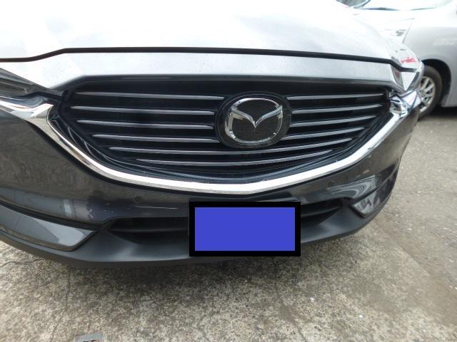 マツダ　ＫＧ５Ｐ　ＣＸ－８　持ち込み　フロントグリル　交換　取り付け　加工　神奈川　相模原市南区！