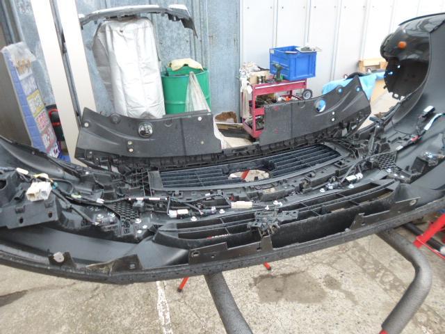 マツダ　ＫＧ５Ｐ　ＣＸ－８　持ち込み　フロントグリル　交換　取り付け　加工　神奈川　相模原市南区！