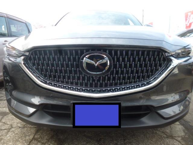 マツダ　ＫＧ５Ｐ　ＣＸ－８　持ち込み　フロントグリル　交換　取り付け　加工　神奈川　相模原市南区！