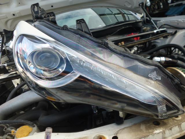 トヨタ ZN6 86 持ち込み 後期 ヘッドライトユニット 交換