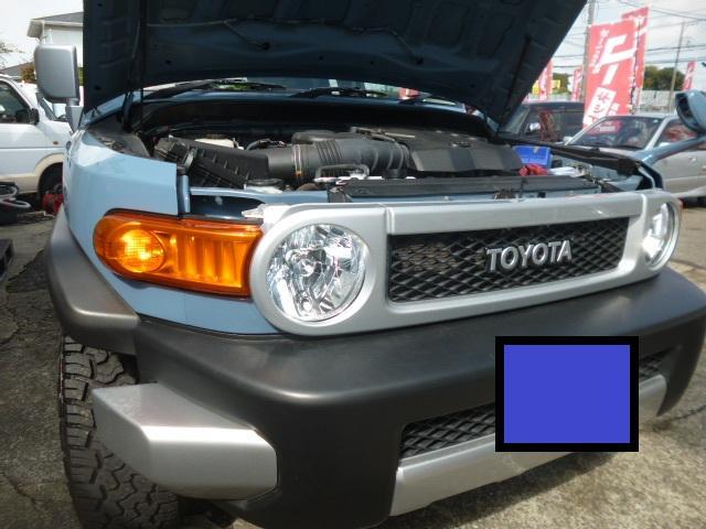 トヨタ　ＧＳＪ１５　ＦＪクルーザー　持ち込み　ウィンカーポジションキット　ＬＥＤバルブ　交換　取り付け　神奈川　大和市！