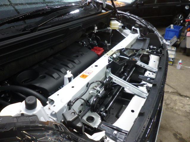 三菱 CV1W デリカD:5 持ち込み ELファイバー リアガーニッシュ 交換 取り付け 神奈川 座間市!