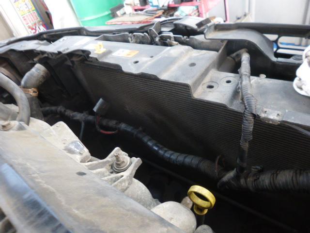 マツダ　ＬＹ３Ｐ　ＭＰＶ　持ち込み　メンテナンス　リビルトターボチャージャー　ラジエーター本体　交換　取り付け　神奈川　相模原市南区