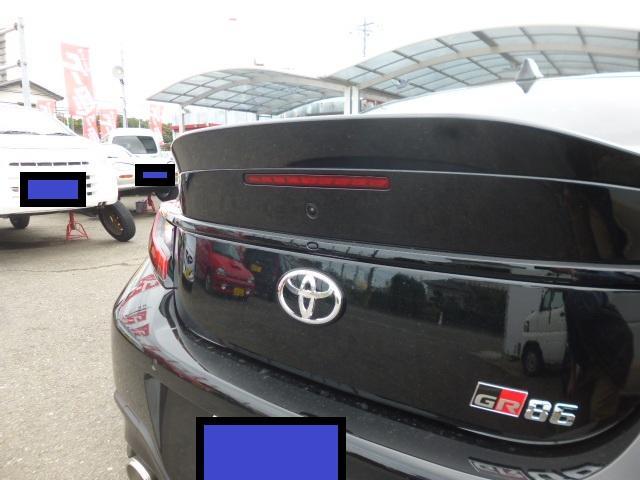 トヨタ　ＺＮ８　ＧＲ８６　持ち込み　バックカメラ　ＬＥＤハイマウントストップランプ　取り付け　東京　杉並区！