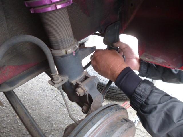 スバル　ＫＫ３　ヴィヴィオ　メンテナンス　走行　異音　点検　リア　ハブベアリング　交換　取り付け　神奈川　愛甲郡愛川町！