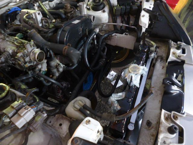 スズキ　ＥＡ１１Ｒ　カプチーノ　メンテナンス　リビルトオルタネーター　リビルトＡＣコンプレッサー　リビルトラジエーター　リビルトコンデンサー　水温センサー　交換　取り付け　神奈川　相模原市中央区！