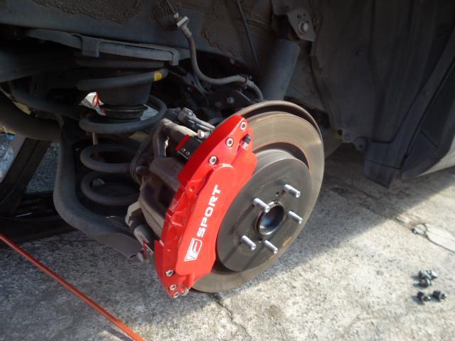 レクサス　ＧＹＬ２０　ＲＸ　持ち込み　キャリパーカバー　取り付け　神奈川　相模原市中央区！