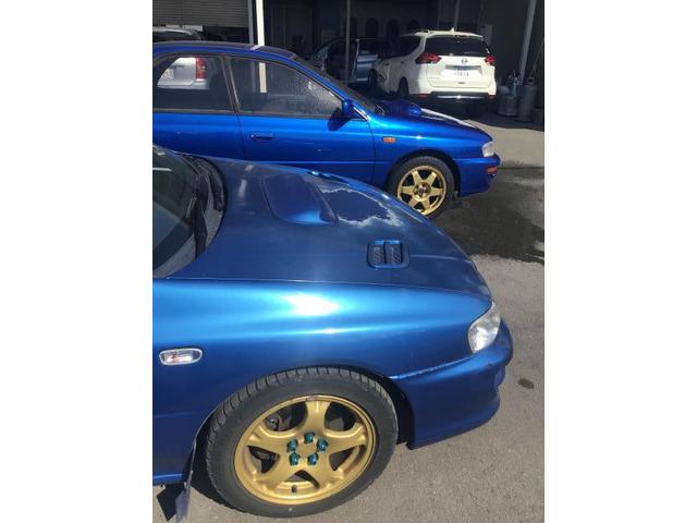 インプレッサ  GC8 WRX STI RA  全塗装