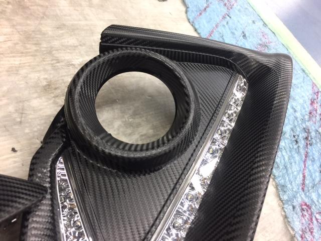 トヨタ　アクア　Ｇ’ｚ　パーツラッピング加工