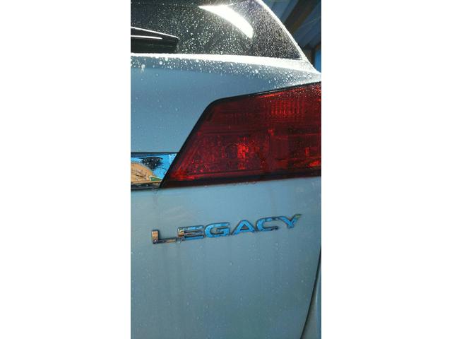 レガシィツーリングワゴン　持ち込み取り付け（マフラー　柿本リアピース左右交換）