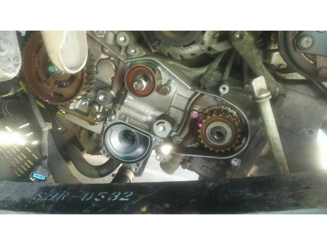 ホンダ バモス 修理（ウォーターポンプ交換）部品持込交換