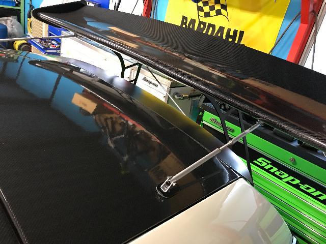 ダッジマグナム カーラッピング施工