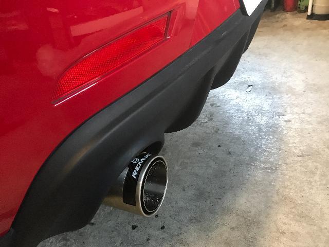 アルファロメロ ジュリエッタ マフラー2本出しへ交換