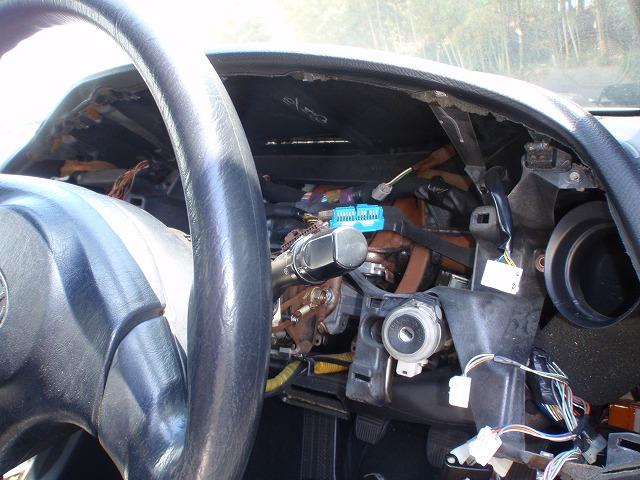 トヨタ　８０スープラ　ダッシュボード交換