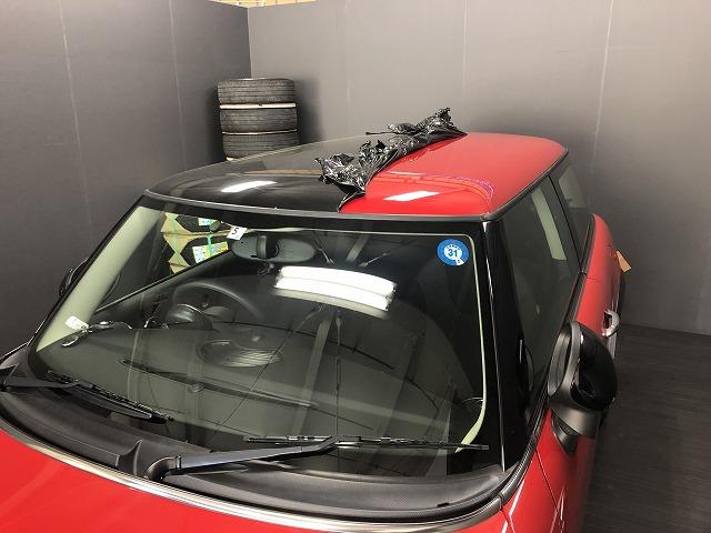 ＢＭＷ　ＭＩＮＩ　ルーフラッピング施工