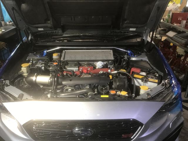 スバル　ＷＲＸ　ＨＫＳ　キャタライザー　スパークプラグ交換

