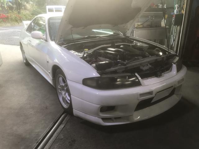 日産　スカイライン　R33 GT-R カップリングファン交換