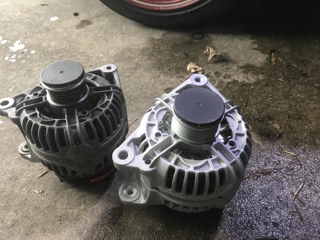 ポルシェ　９８６　車検整備　オルタネーター　ウォーターポンプetc..