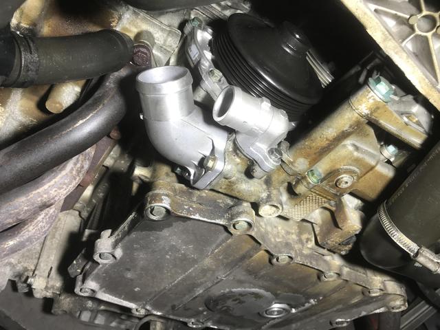 ポルシェ　９８６　車検整備　オルタネーター　ウォーターポンプetc..