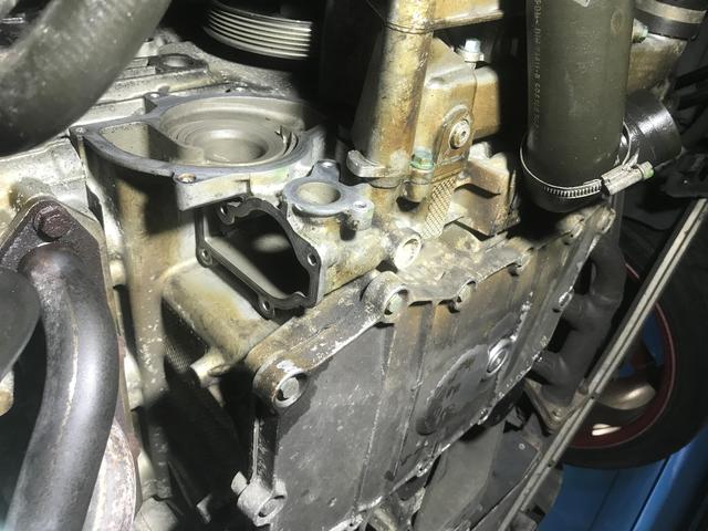 ポルシェ　９８６　車検整備　オルタネーター　ウォーターポンプetc..