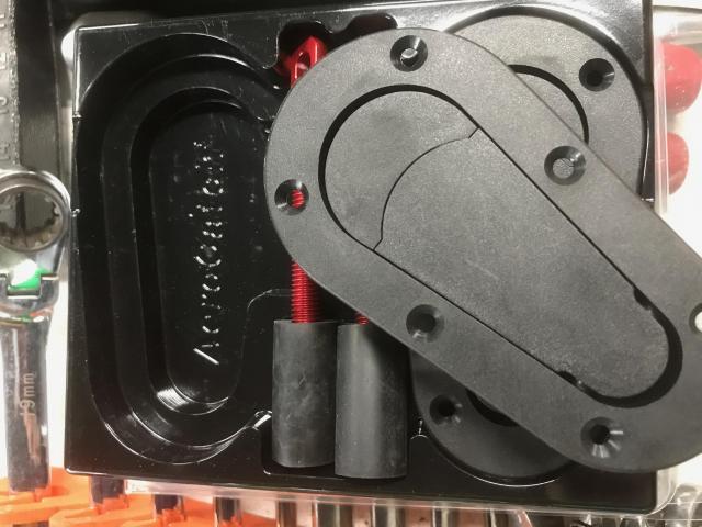 RX-8 エアロキャッチ　取付