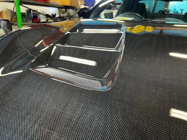 トヨタ　86　カーボンボンネット　GTウィング取付