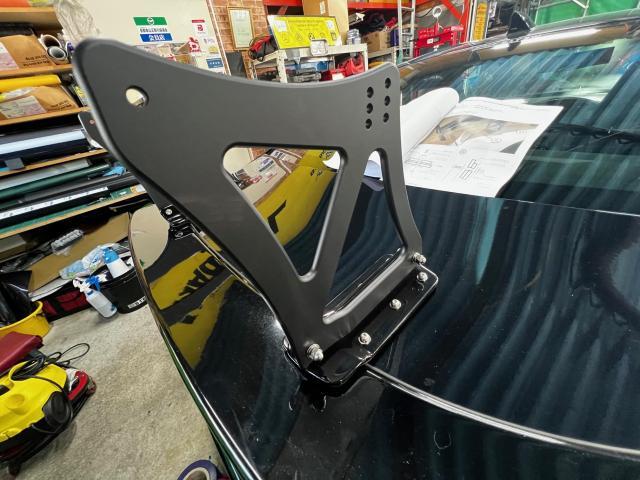 トヨタ　86　カーボンボンネット　GTウィング取付