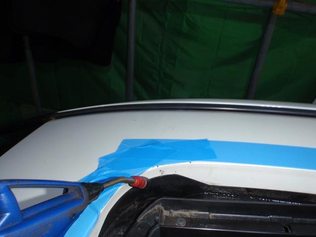 アルファード　チルトルーフより雨漏れ
