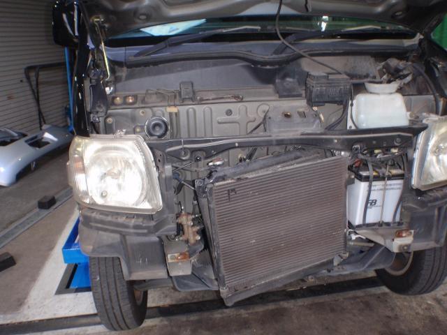 バモス　エアコン効き不良