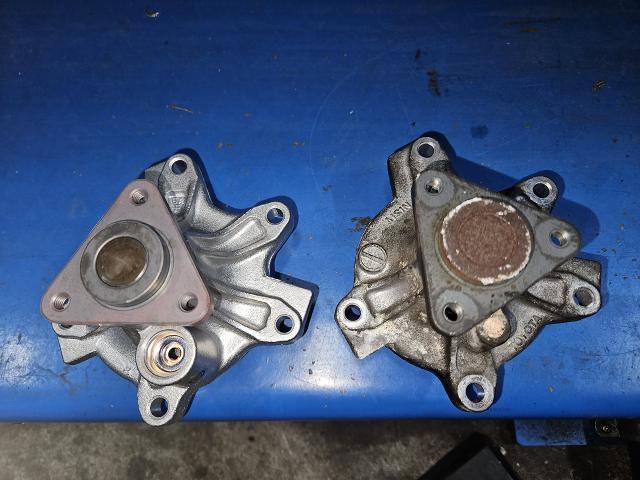 トヨタ　ポルテ　ウォーターポンプ交換