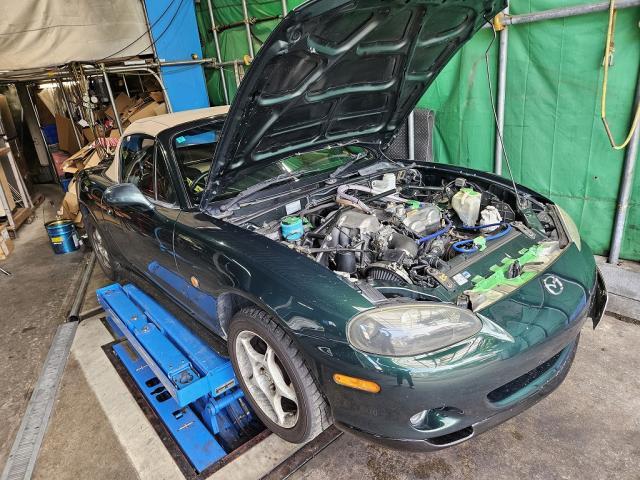 マツダ　ロードスター　クラッチオーバーホール