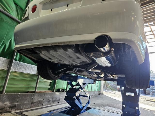 トヨタ　アルテッツア　マフラー交換