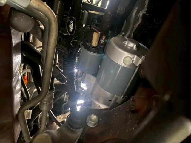 ミラジーノ　セルモーター交換