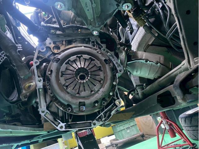 日産　K13 マーチニスモ　クラッチ交換