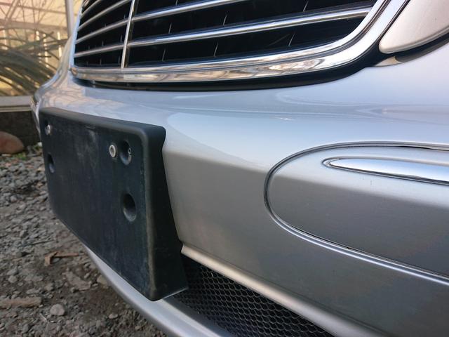 メルセデス・ベンツ C32 AMG KOMPRESSOR　バンパークリアー割れ、剥がれ　横浜市　旭区　上川井　板金塗装