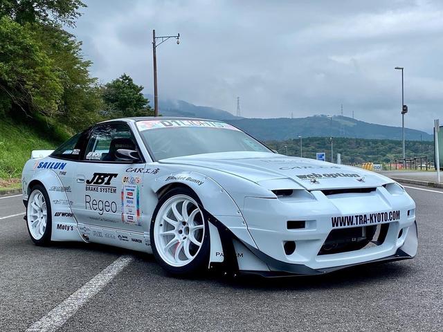 日産 RPS13 180SX  Rocket Bunny ロケットバニー エアロ取り付け