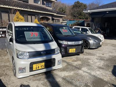 厳選した良質な中古車も販売！