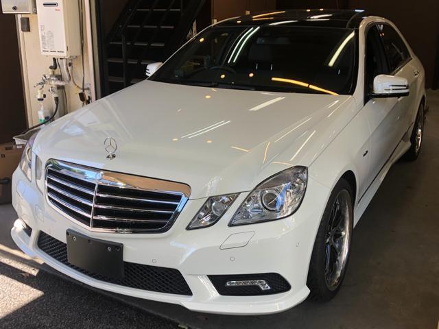 メルセデス・ベンツ E250 W212 車高調 取り付け①