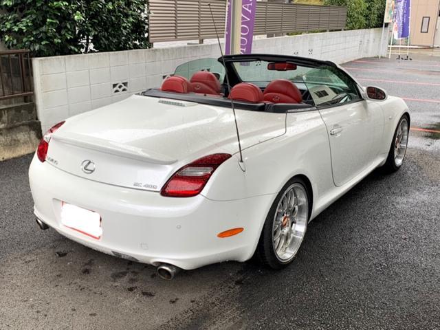 レクサス SC430 車高調 調整